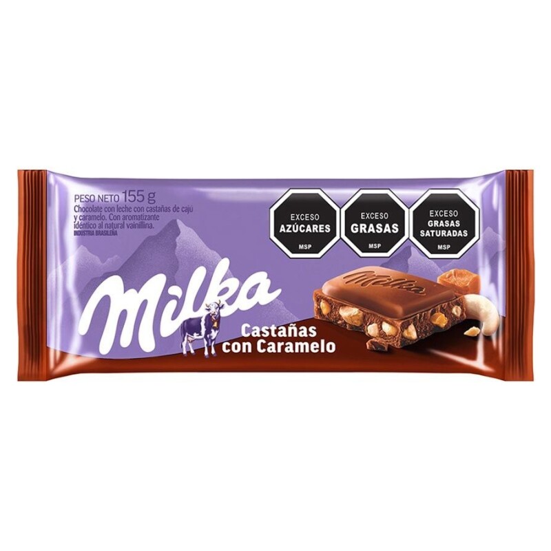 Chocolate Milka Castañas Con Caramelo 155 Grs. Chocolate Milka Castañas Con Caramelo 155 Grs.
