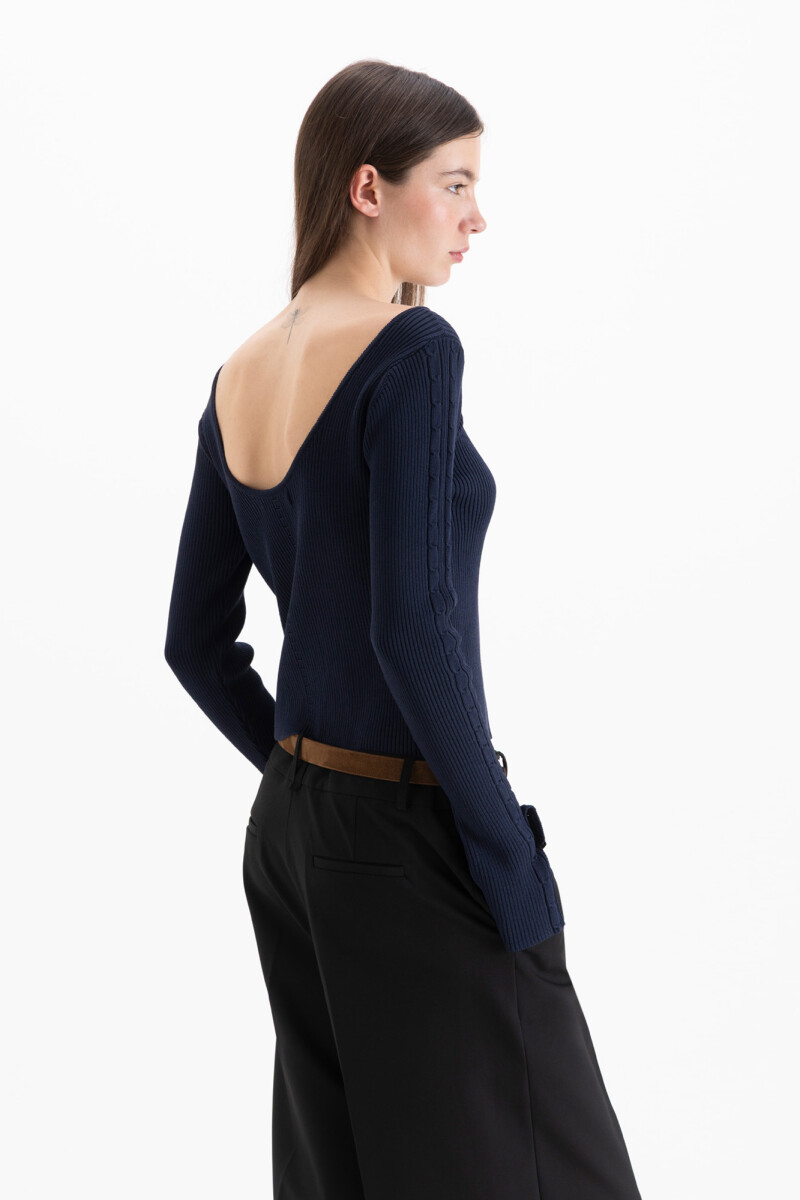 TOP PALOMA Azul Marino