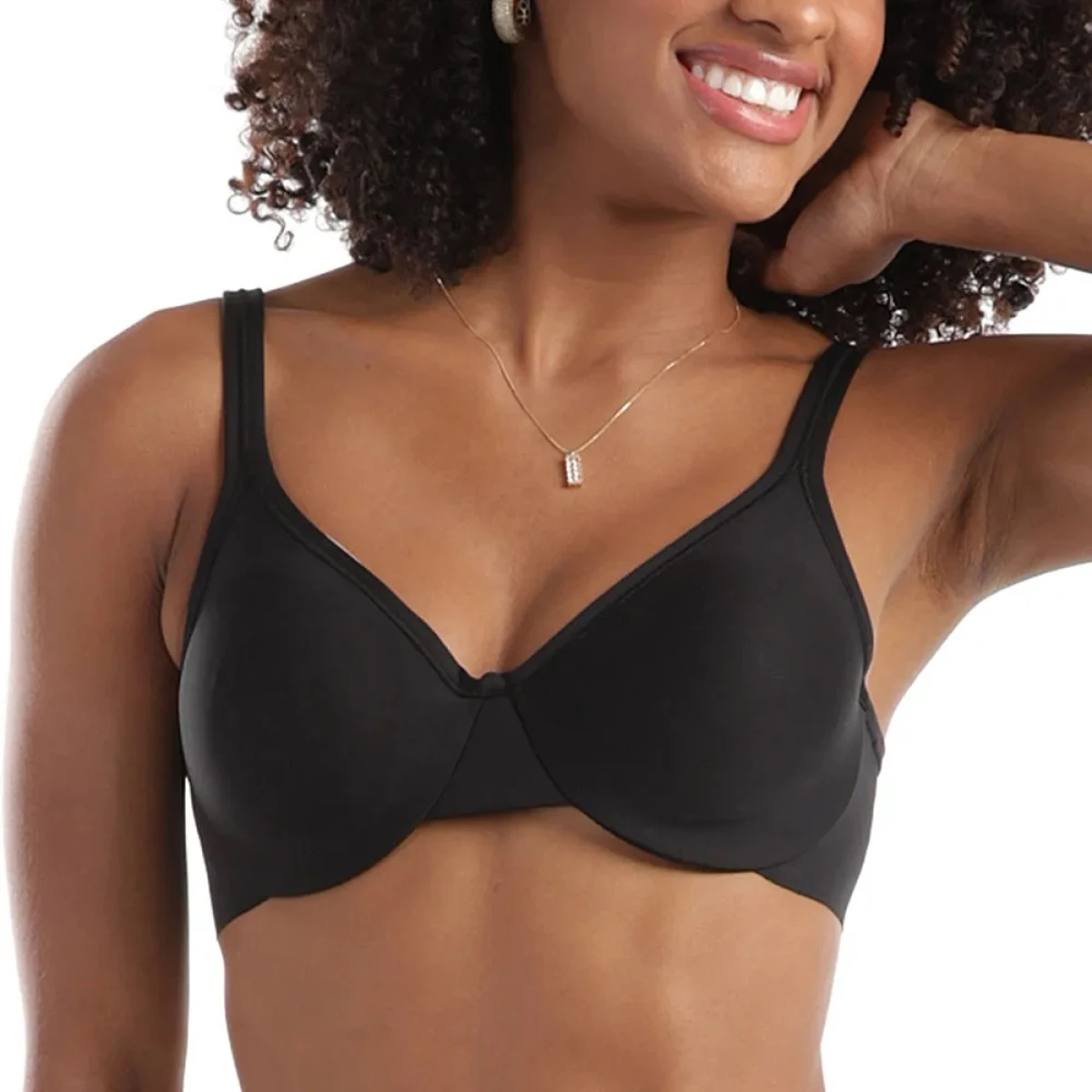 Soutien Moldeado Con Aro 3D - Negro 