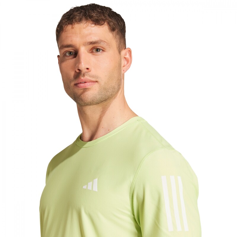 Camiseta Own The Run de Hombre Verde