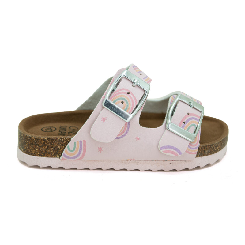 Sandalias Chill Sunday de Niños - YF24K Rosado