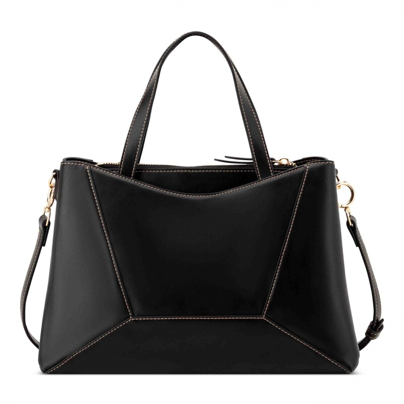 Cartera satchel Zoey Black