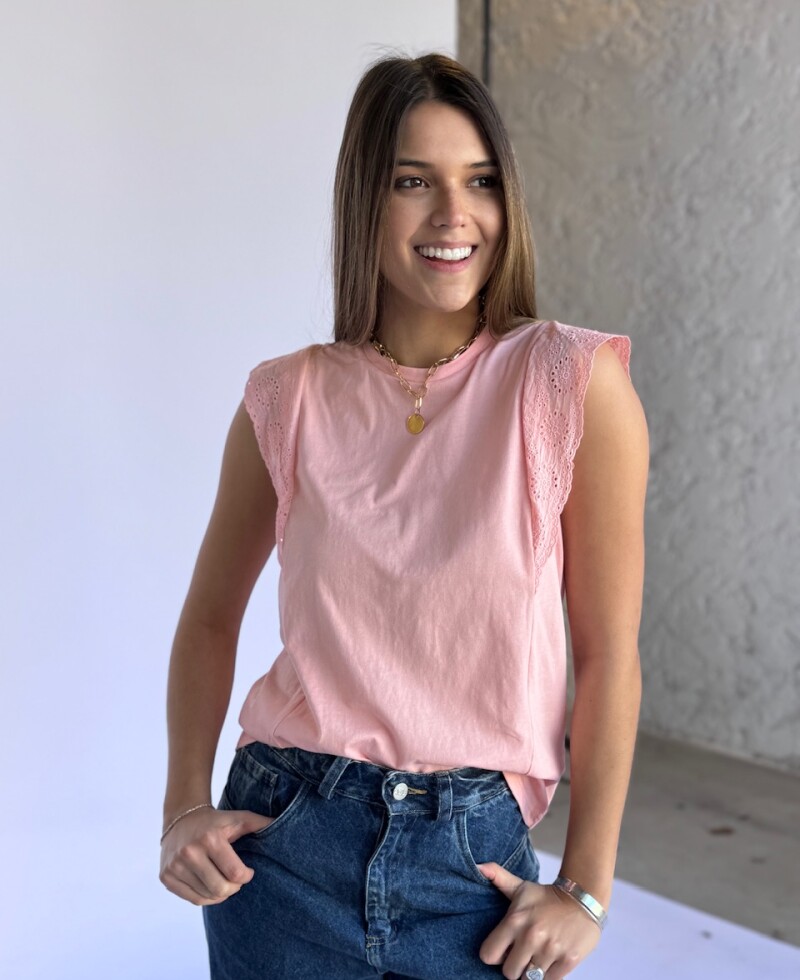 Blusa Eli rosa