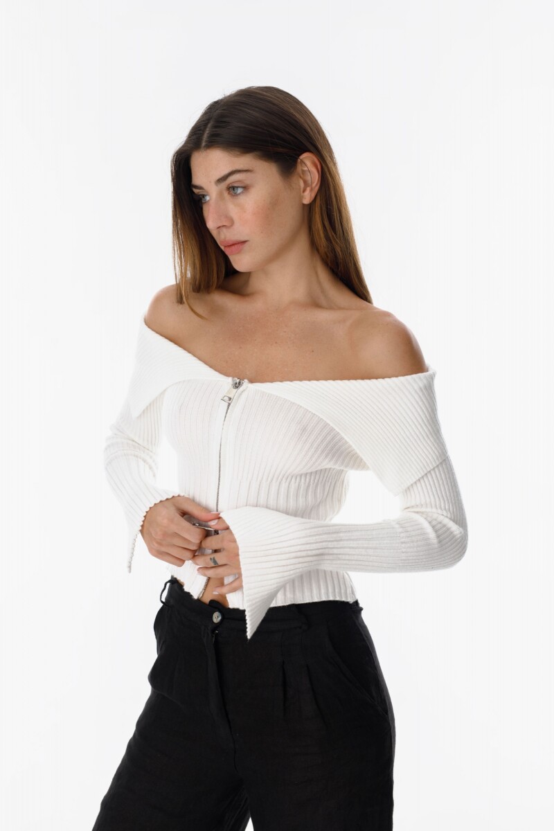 Sweater Jazmín Blanco