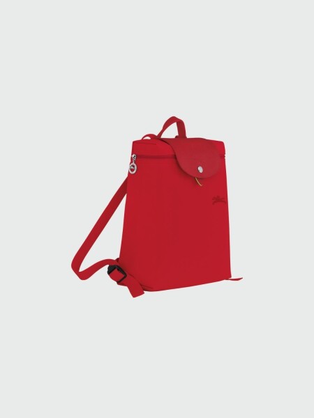 Longchamp - Le Pliage Green M BackPack Rojo