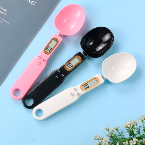 Cuchara balanza de cocina 500g pila incluida Cuchara Balanza De Cocina 500g Pila Incluida