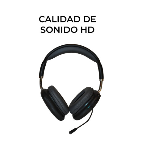 Auriculares BT Confort Alta Fidelidad con Mic Negro