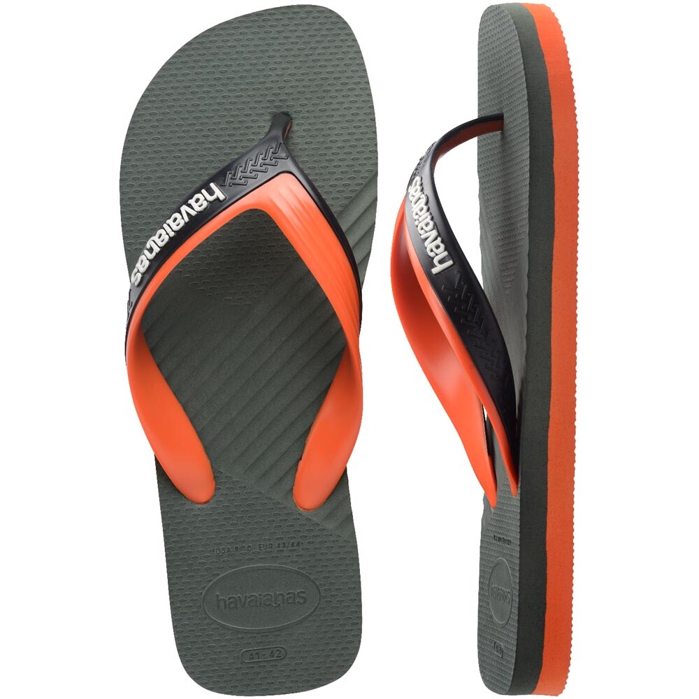 Sandalias Havaianas Dual Hombre Verde Oliva/Verde Oliva