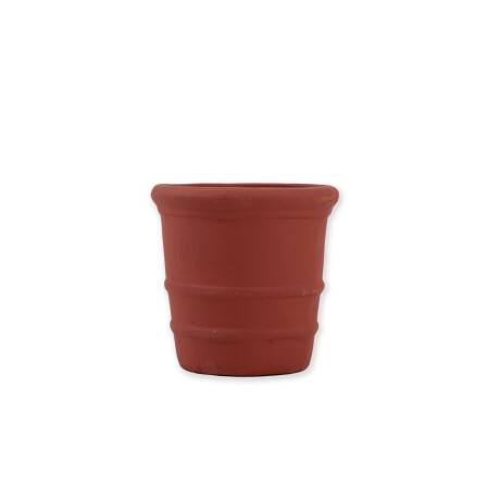 MACETA SMALL TERRACOTA NATURAL-BEIGE CLAY