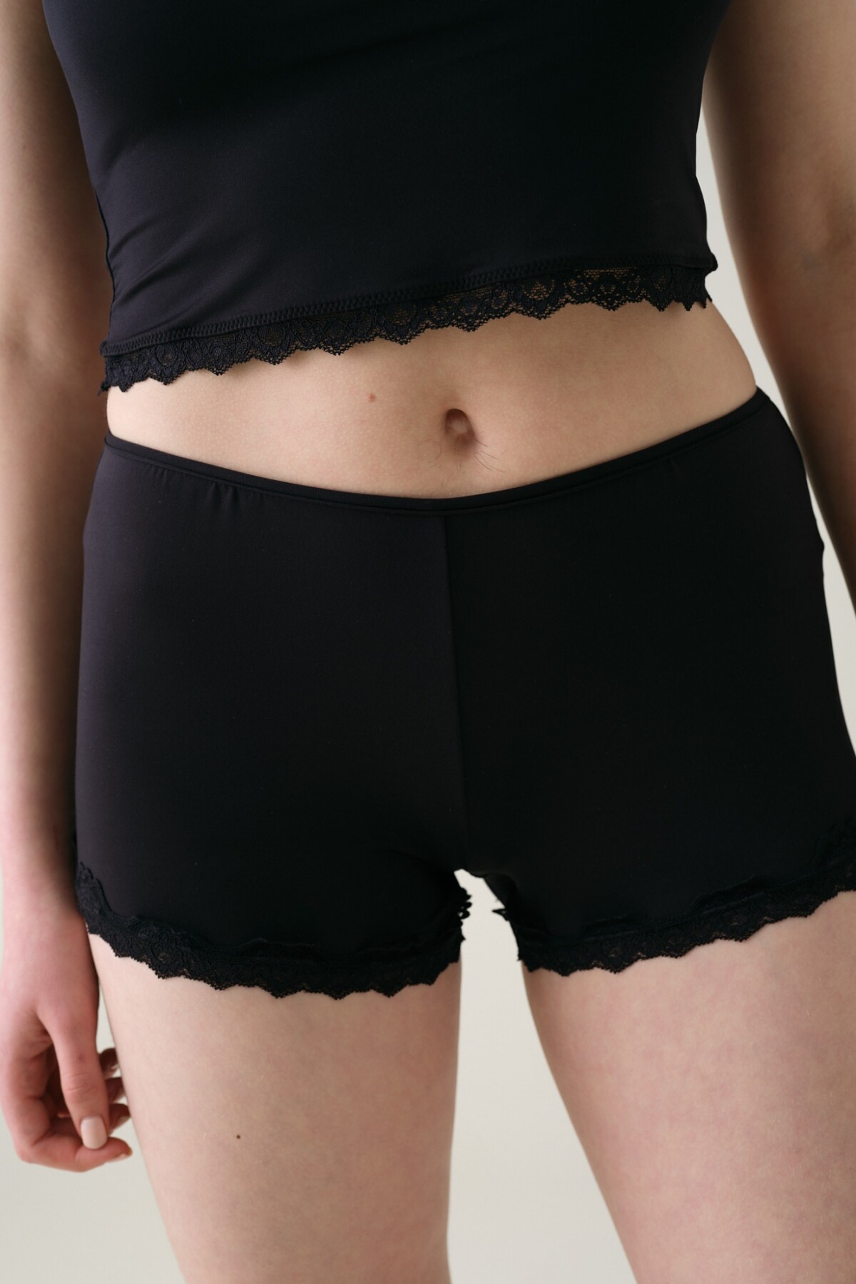 Micro Short Microfibra Peach Negro