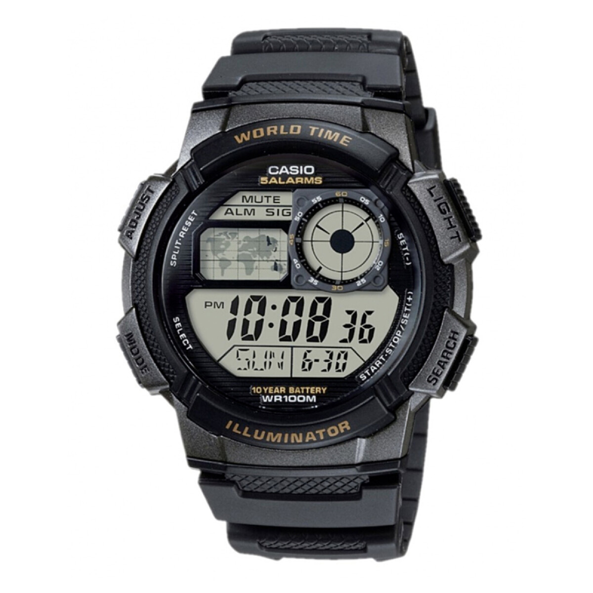 Reloj Casio Resina Digital Hombre AE-1000W - 1AVDF 