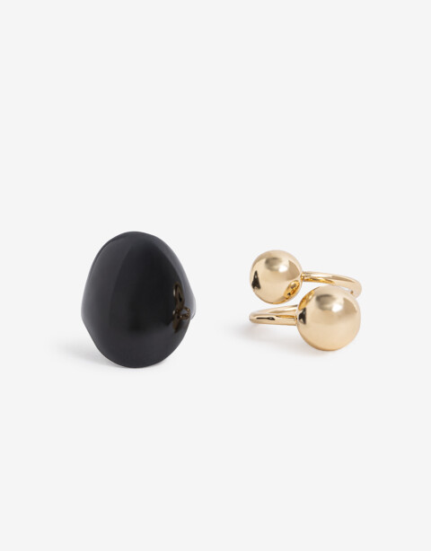 Sets Anillos Metal Sets Anillos, Metal Balls - Dorado