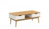 Mesa de Living Nordica Roble/Blanco