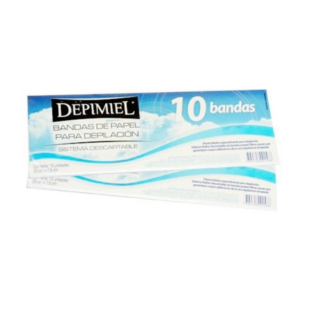 Bandas de Papel Depimiel x10 – Depilación Fácil y Rápida