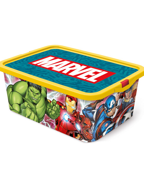 Caja organizadora infantil con tapa Plasútil 13 litros Avengers