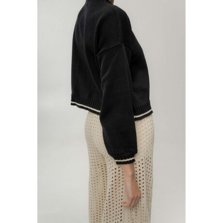 Cardigan Terro Cotton Negro