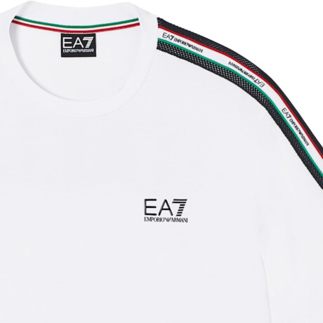 Remera EA7 Italian Spirit White