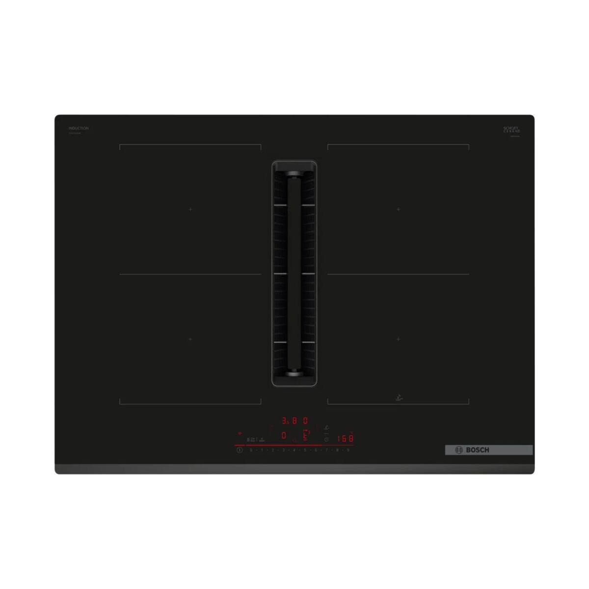 Anafe De Empotrar Con Extractor Bosch PVQ731H26E - negro 