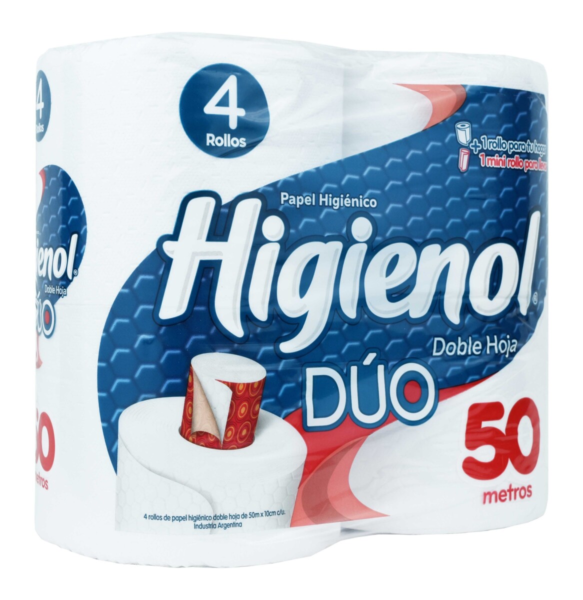papel higiénico ultra doble hoja 4 un de 50 m