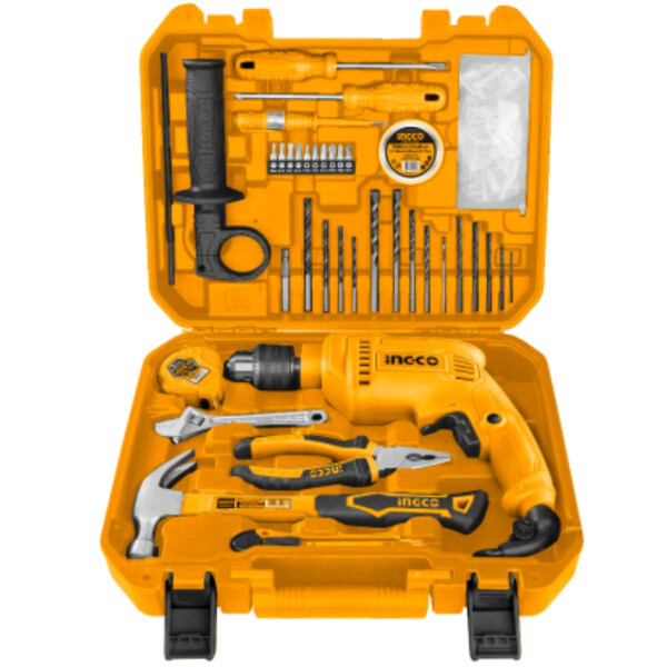 SET TALADRO 680W HERRAMIENTAS + VALIJA INGCO HKTHP11151 SET TALADRO 680W HERRAMIENTAS + VALIJA INGCO HKTHP11151