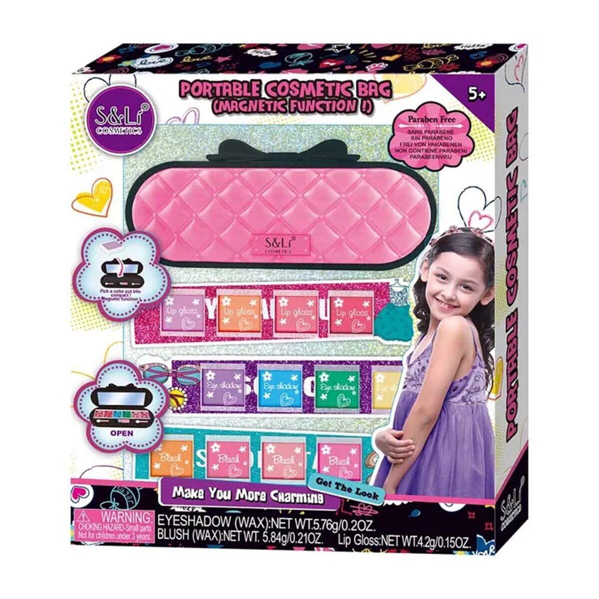 Set De Belleza Maquillaje Con Estuche 12 Colores 
