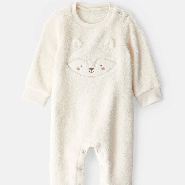 Enterito Plush zorro beige CARTERS Enterito Plush zorro beige CARTERS