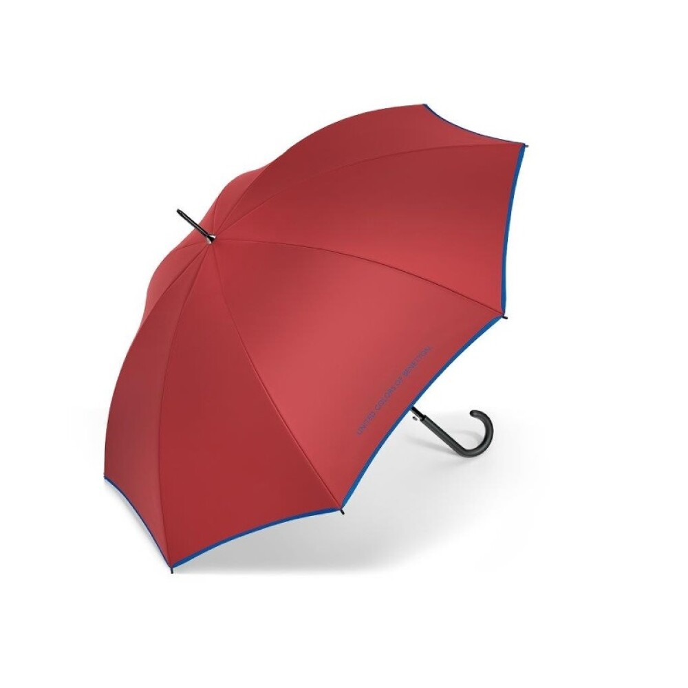 Umbrella Long Ac Red Benetton BENETTON UMBRELLA LONG AC RED