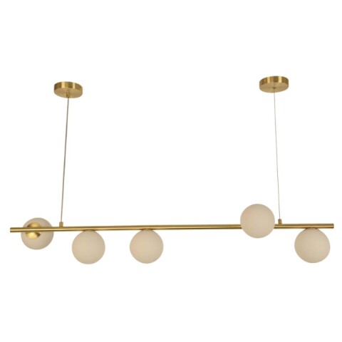 COLGANTE LINEAL 5L G9 PELOTAS BRONCE COLGANTE LINEAL 5L G9 PELOTAS BRONCE