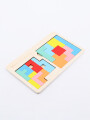 JUEGO TETRIS MADERA MULTICOLOR