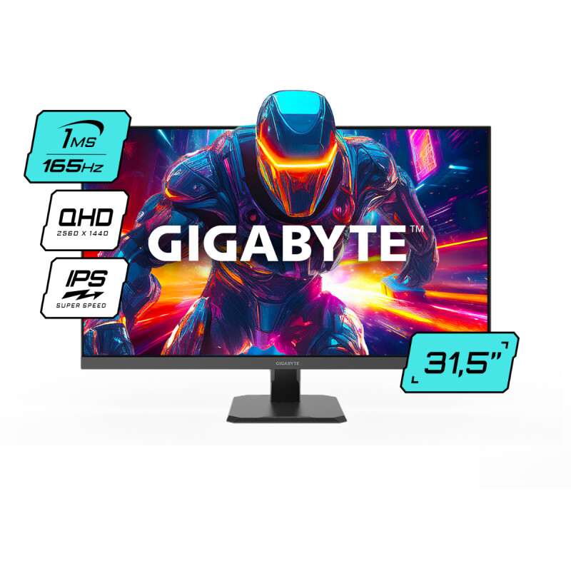Monitor Gamer Gigabyte GS32Q 32" FHD 170hz 1ms IPS Black Monitor Gamer Gigabyte GS32Q 32" FHD 170hz 1ms IPS Black