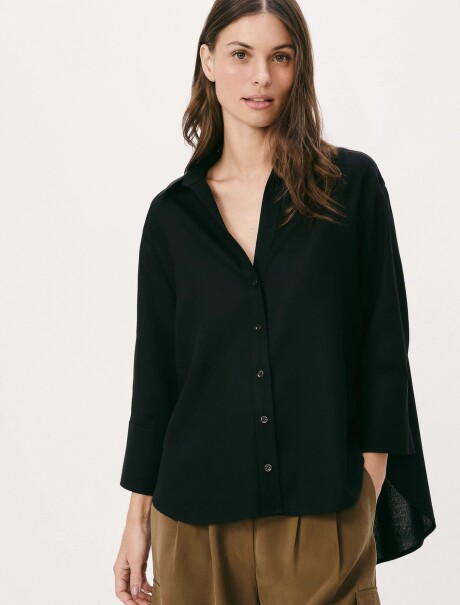 CAMISA MANGA LARGA NEGRO