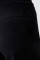 Pantalón culotte pierna ancha negro