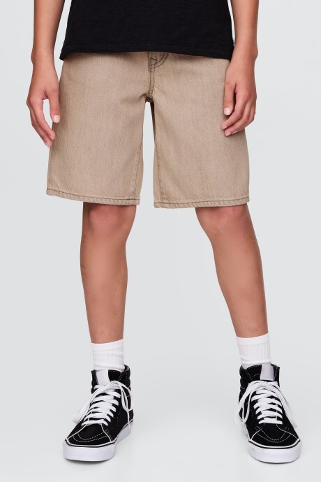 Short De Jean 90S Loose Niño Black Sand