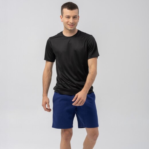 Remera Menpi Alta Calidad Running Hombre Negro S/C