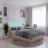 Revestimiento de Pared Panel 3D PVC 50x50 Cm Marmol Claro Diseño Marmol Claro
