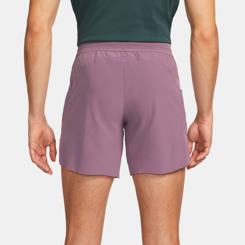Short Rafa Mnk Dfadv 7 pulgdas de Hombre Morado