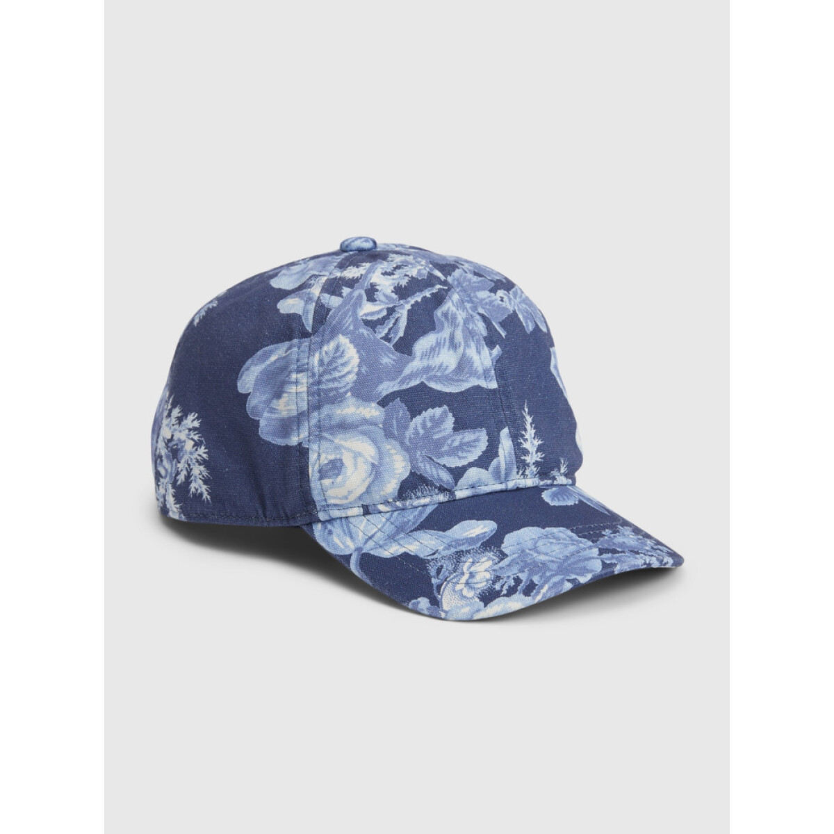 LSF X GAP - KB BSBL HAT - INDIGO FLOWERS 