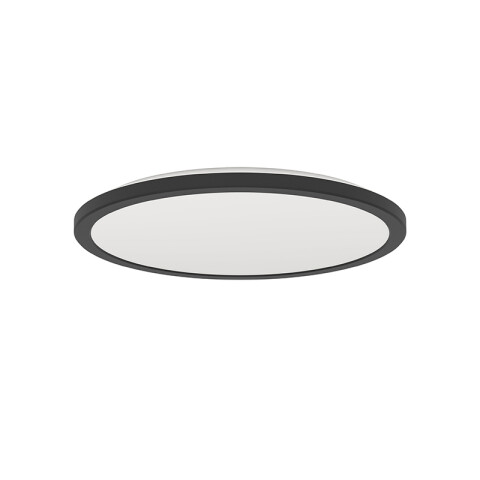 Plafón negro LED red. 18,5W blanco dinámico Ø389mm EG3615