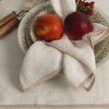 Mantel Lino Overlock Off White (6-8 comensales) Mantel Lino Overlock Off White (6-8 comensales)