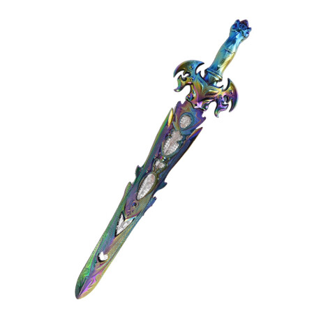 Espada con vaina tornasolada Espada con vaina tornasolada