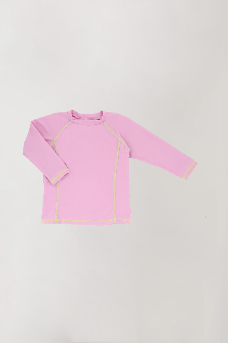 Tshirt m/larga 4-16a uv50 Rosa