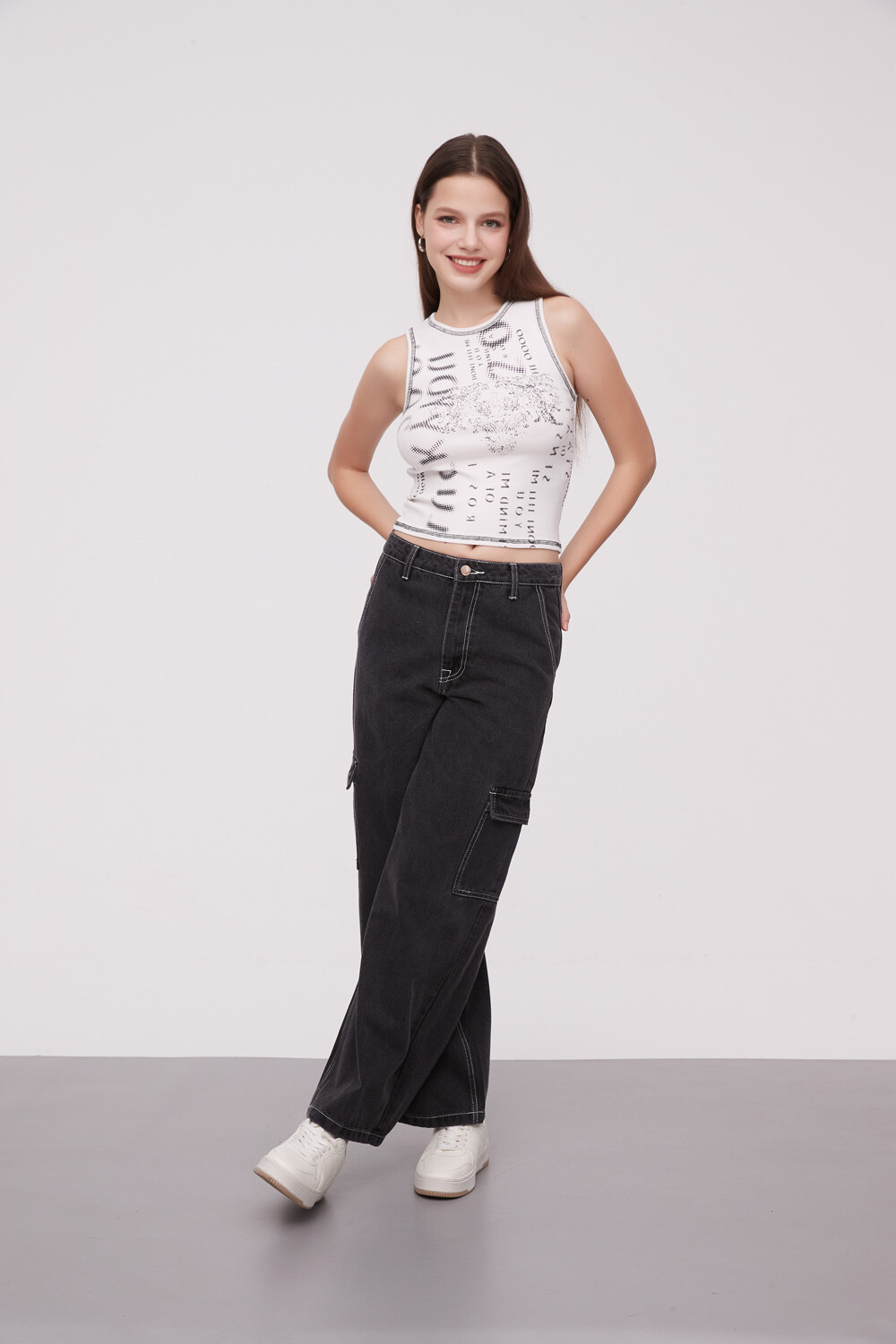 Pantalon Onak Gris Medio