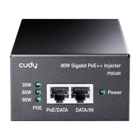 Inyector Poe++ Cudy 90W Montaje en Pared 001
