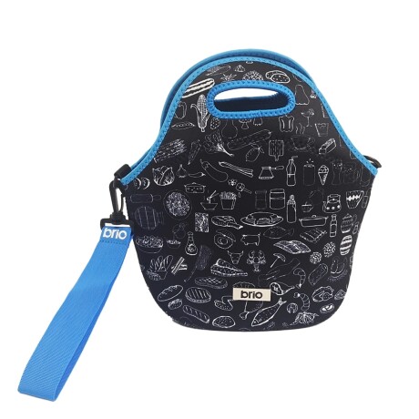 Lunchera de Neopreno Brio BR351-DRAW Classic con Asa DRAW