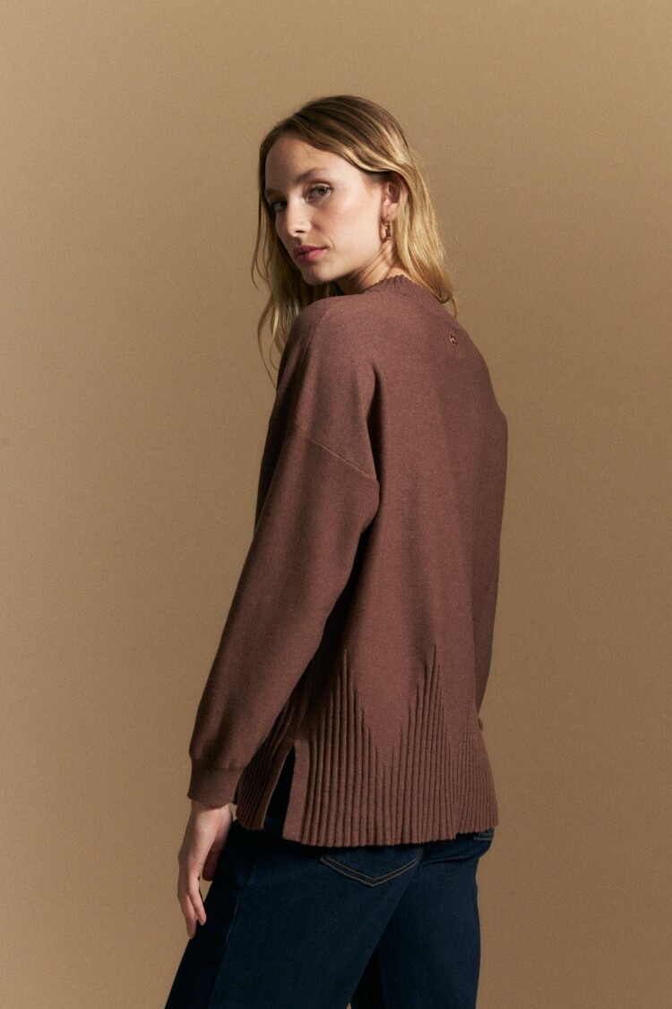 POLERA CASIOS Marron