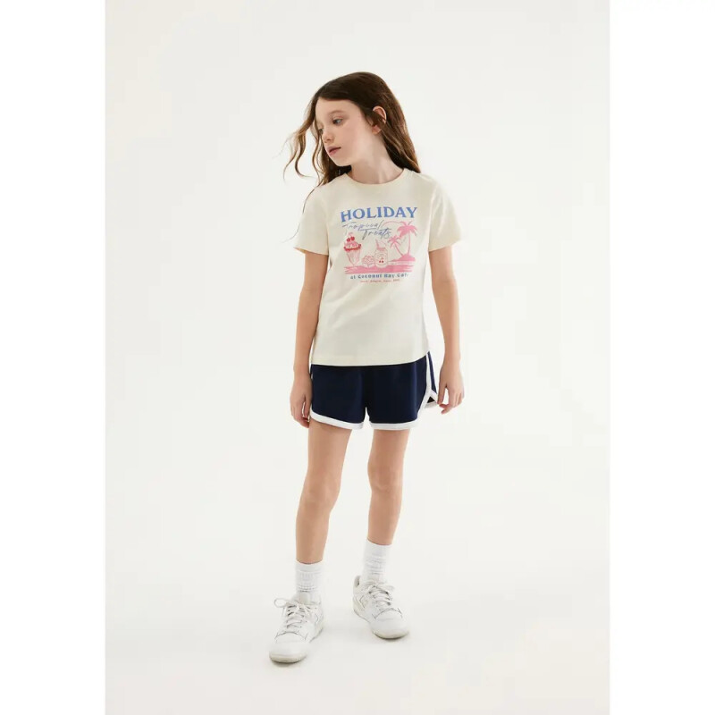 BLUSA MM FEM OFF WHITE