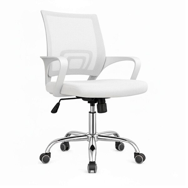 Silla de escritorio Oficina Sillon Ejecutiva Ergonomica IMBACK Color Blanco Silla de escritorio Oficina Sillon Ejecutiva Ergonomica IMBACK Color Blanco