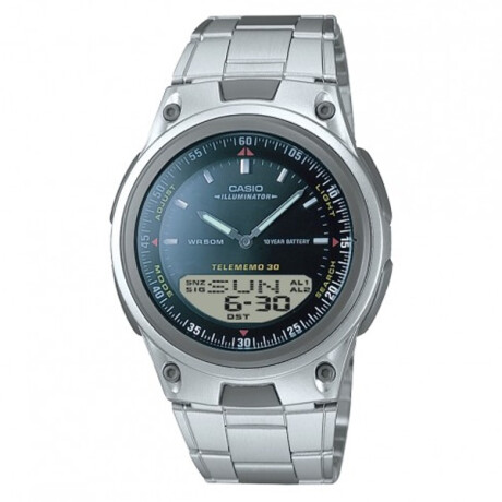 Reloj Casio Acero Clasico Plata 0