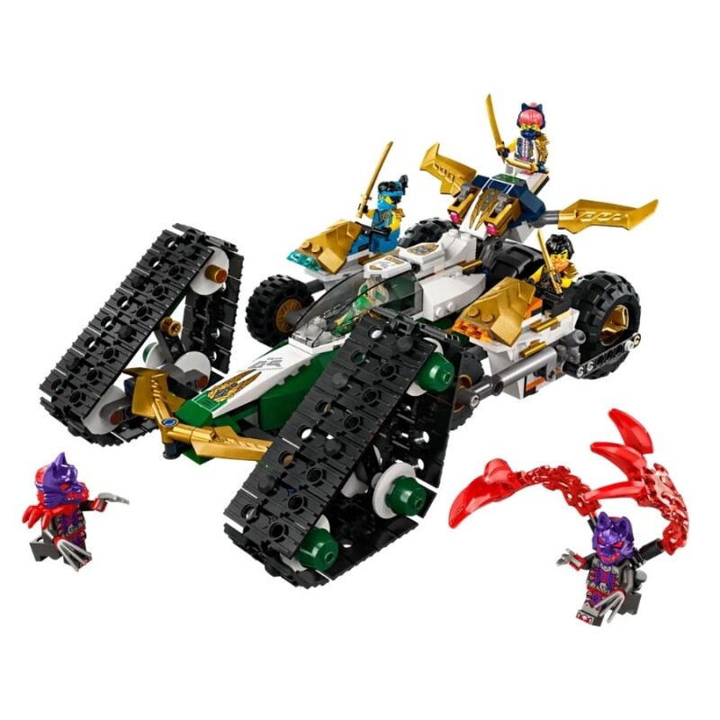 LEGO® NINJAGO Vehículo Combinado del Equipo Ninja (71820) Set 4 en 1 LEGO® NINJAGO Vehículo Combinado del Equipo Ninja (71820) Set 4 en 1