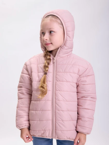 Campera abrigo Rosa Pastel